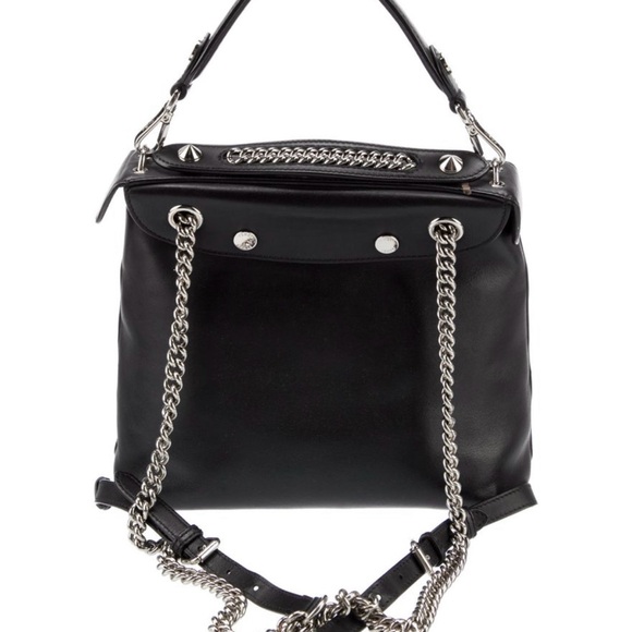 Fendi Black Leather Backpack - Authentic - Picture 2 of 11